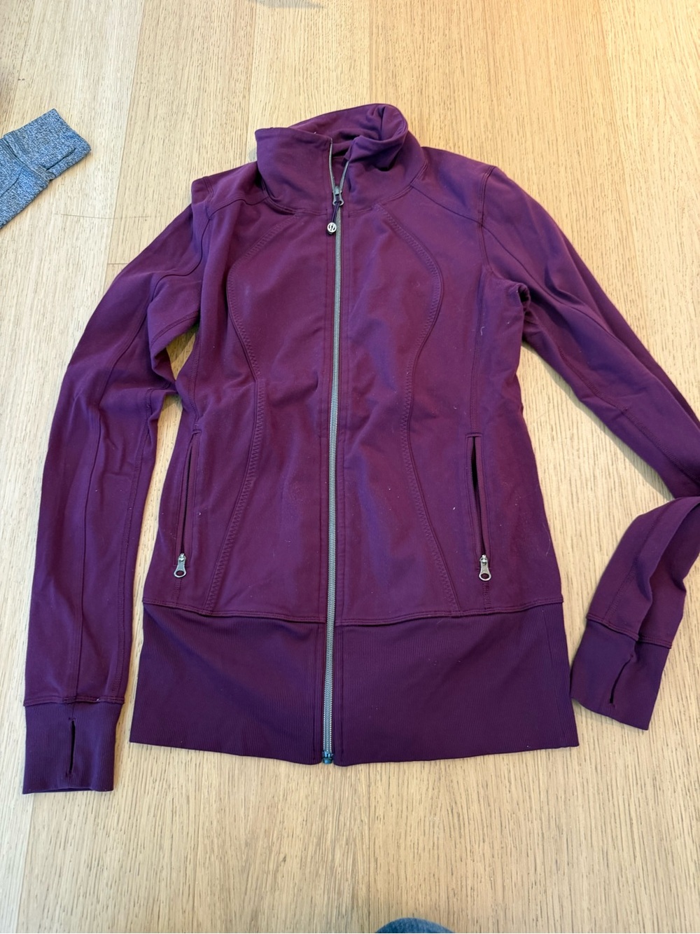 lululemon athletica Deep Plum Full-Zip Bomber
